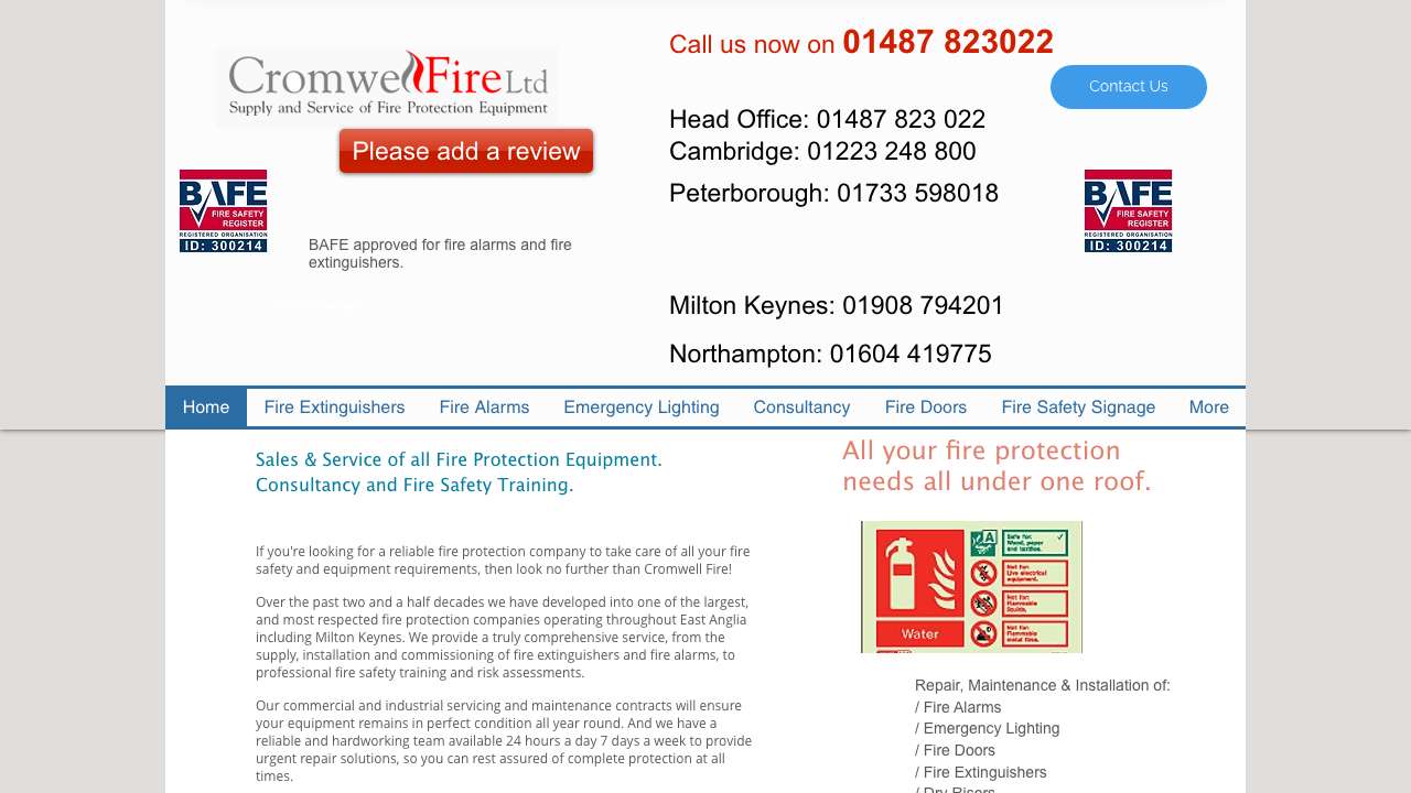 Cromwell Fire Ltd