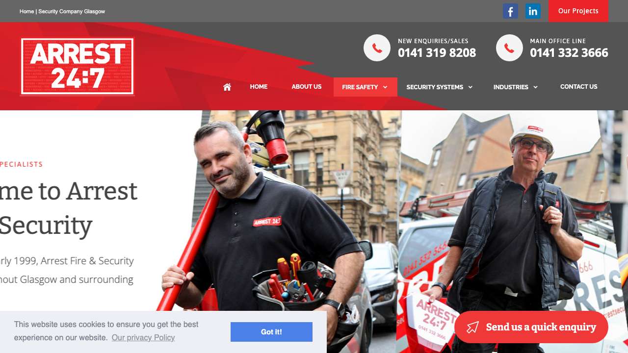 Arrest Fire and Security Ltd