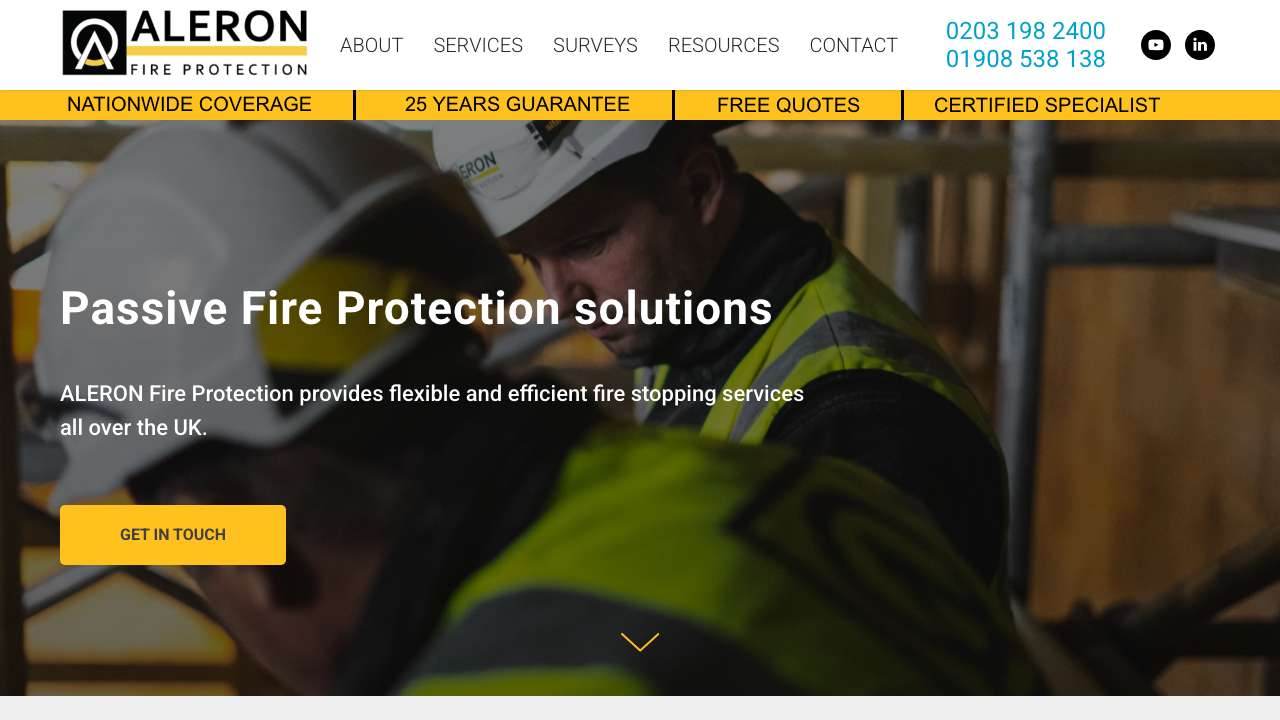 Canary Fire Stopping