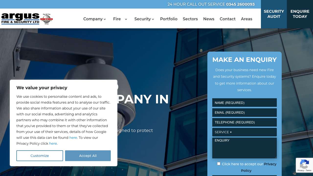 Argus Fire and Security Ltd