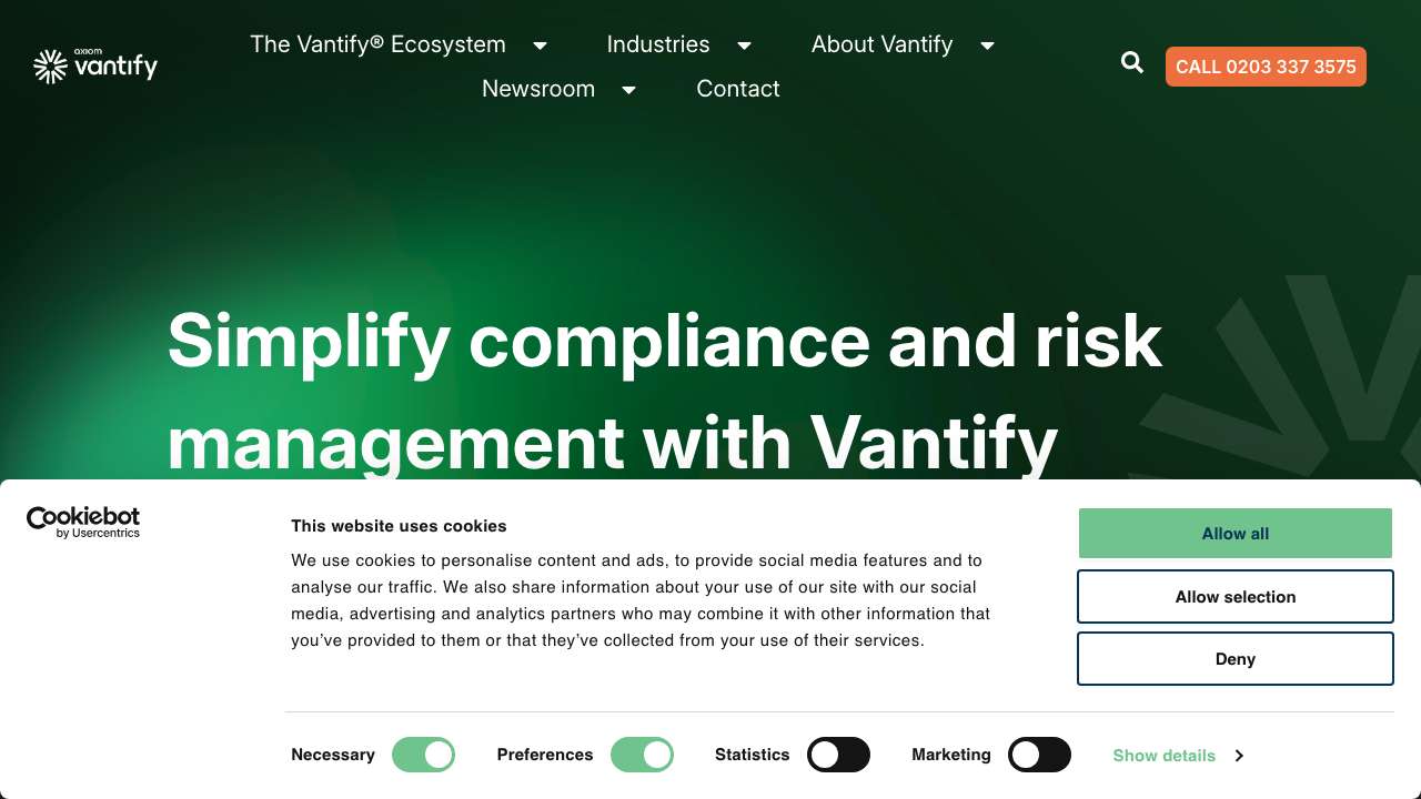 Vantify Consultancy Ltd