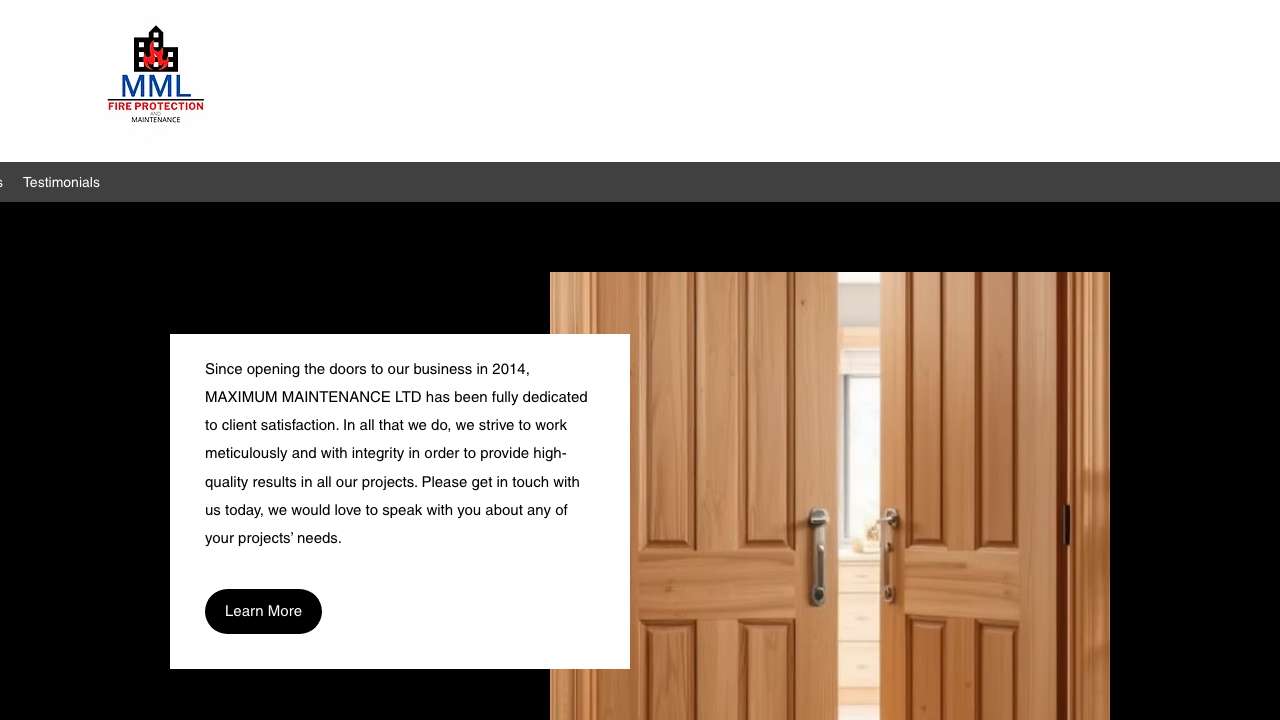 MAXIMUM MAINTENANCE LIMITED