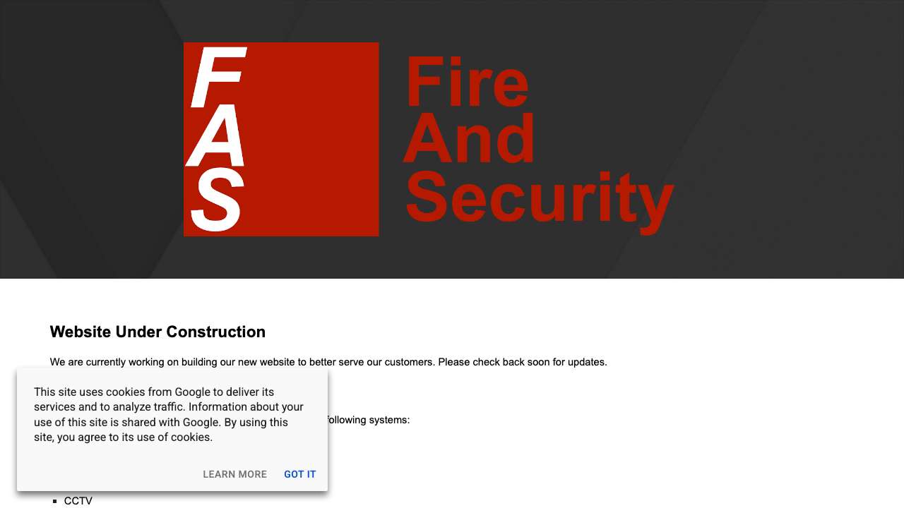 Fire and Security Alarms Ltd