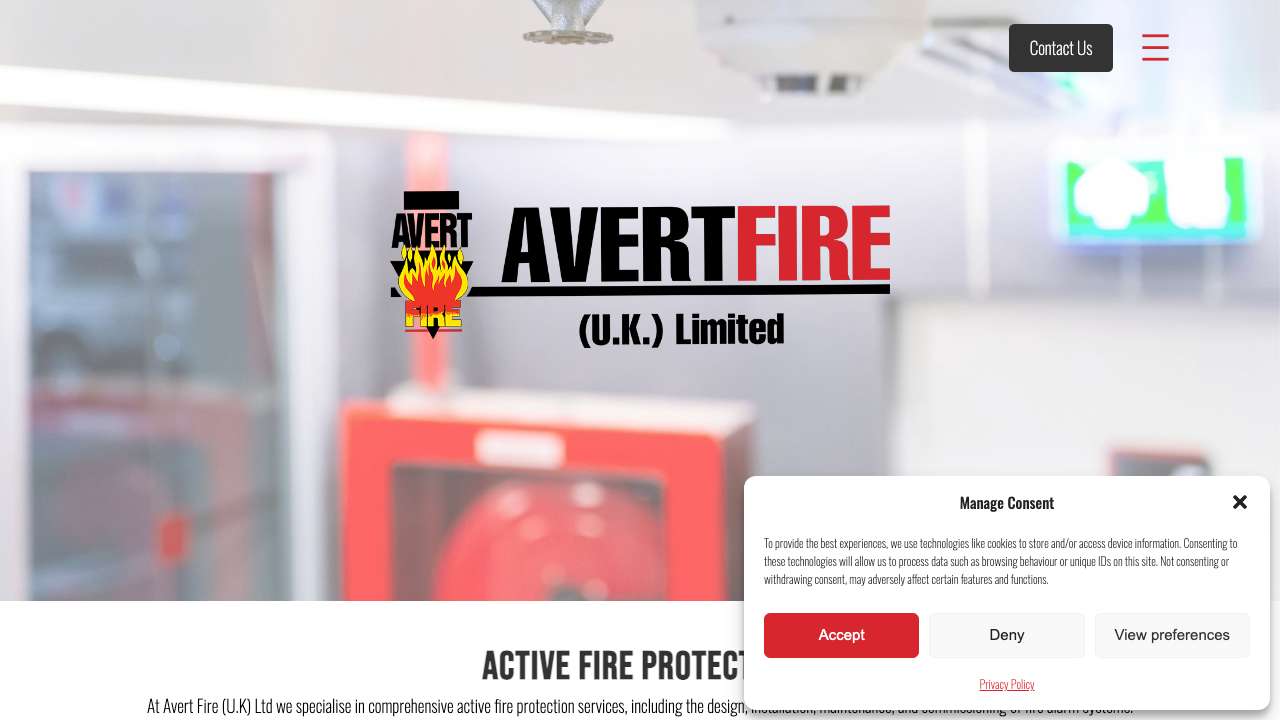Avert Fire (UK) Ltd