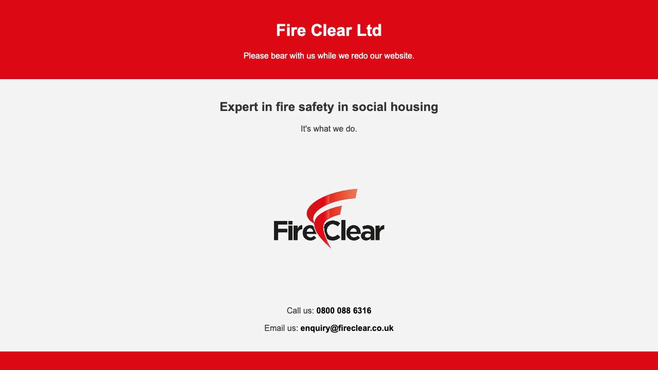 Fire Clear Ltd