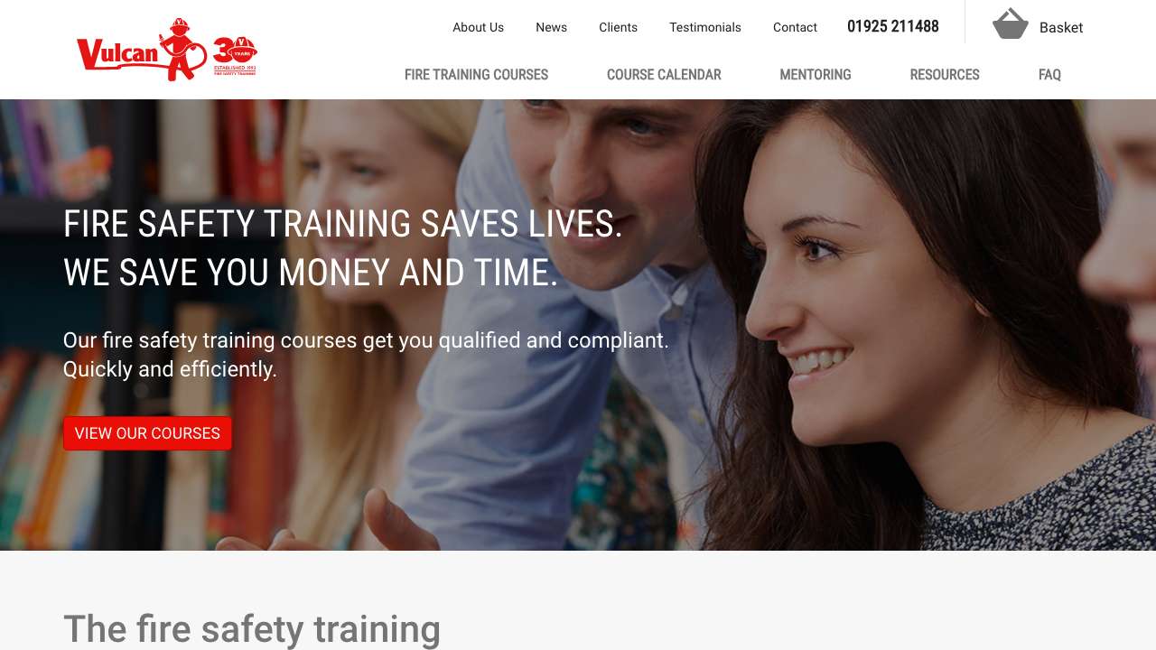 Vulcan Fire Training Co Limited