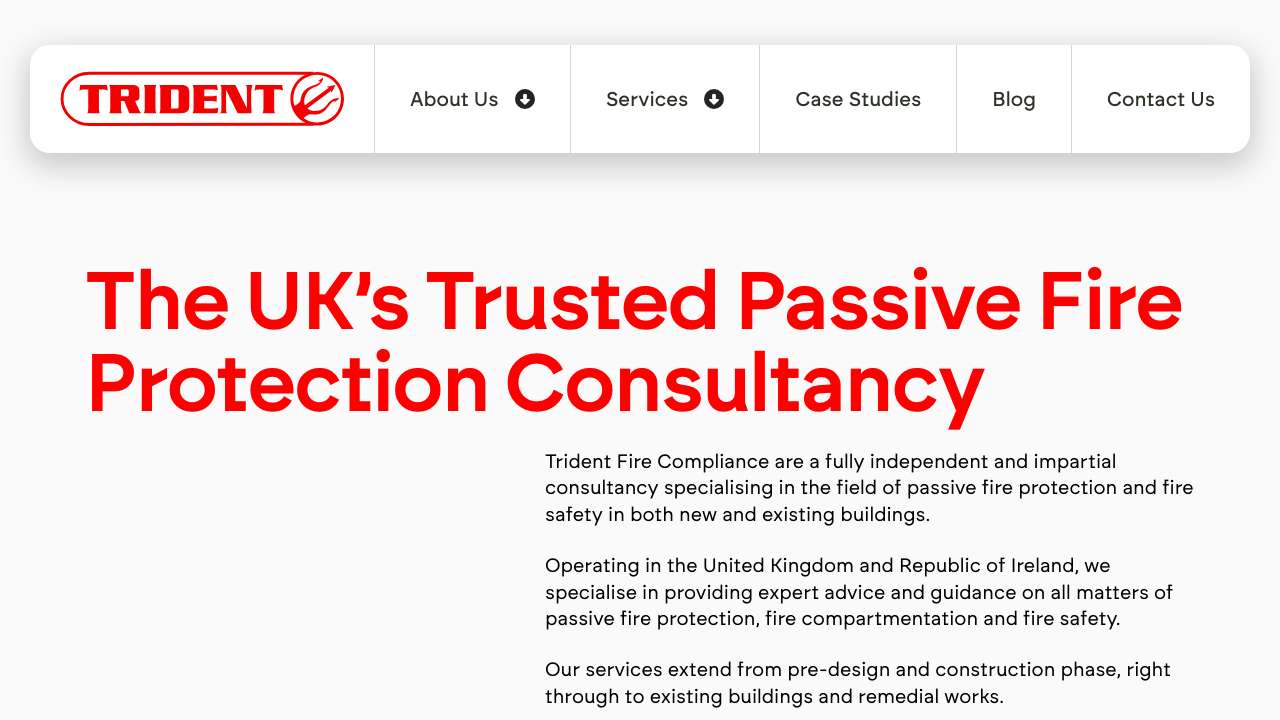 Trident Fire Compliance