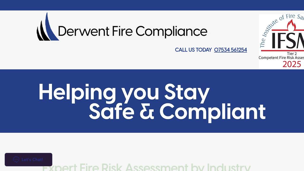 Derwent Fire Compliance